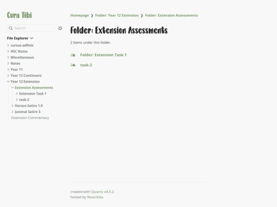 latin-notes/y12-ext/assessments screenshot