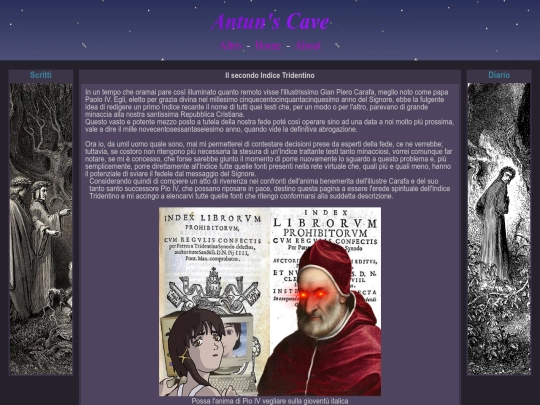 posting/altro/indice screenshot