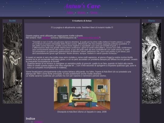 posting/altro/ricettario screenshot