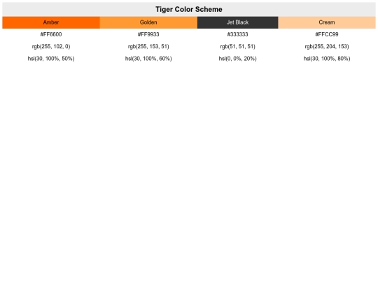 Colorschemes screenshot