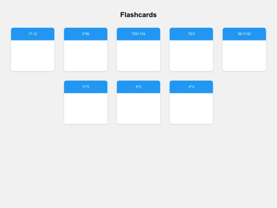 flashcards screenshot