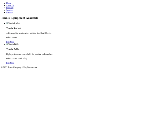 product screenshot