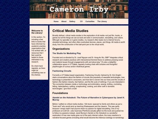 Library/cms screenshot