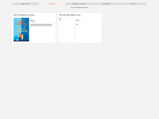 Test Pages/books screenshot