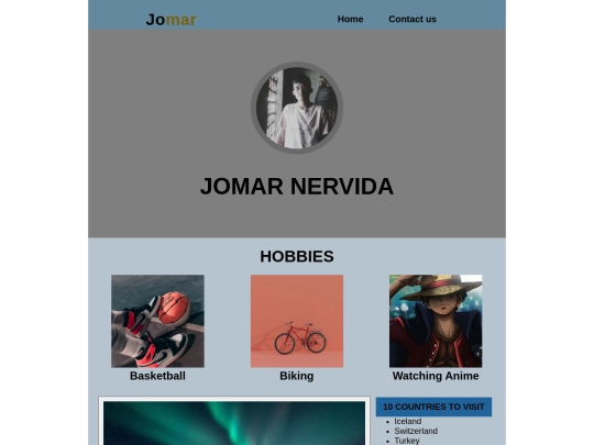 home screenshot