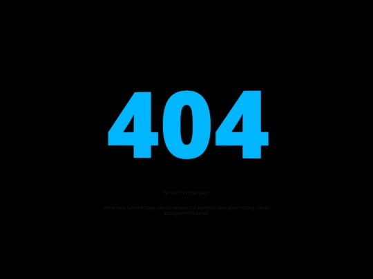 not_found screenshot