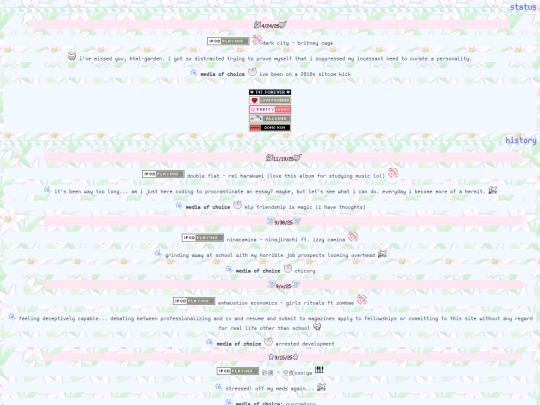 status screenshot