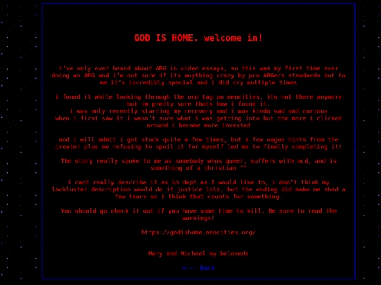shrines/godishomecomeonin screenshot