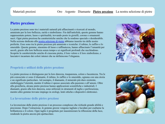 pietrepreziose screenshot