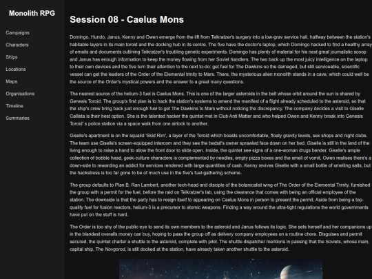 summaries/monolith/08caelusmons screenshot