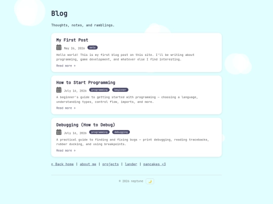blog screenshot