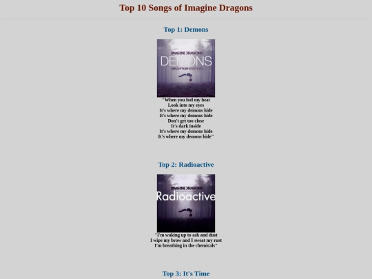 bandfolder/songs screenshot