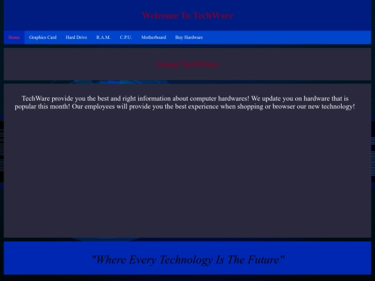hardwarehome screenshot