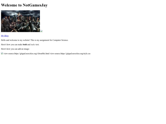 my+thingy+thing/myfirstwebpage screenshot