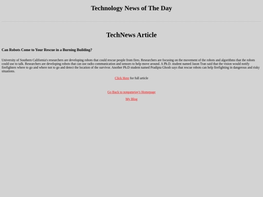 news screenshot