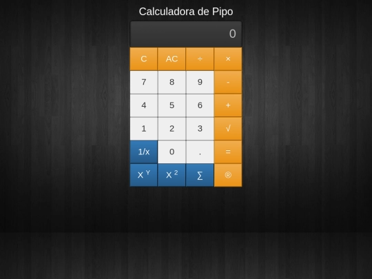 Práctica 9/calculadoraejemplo screenshot