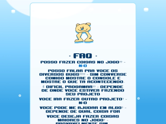 faq screenshot