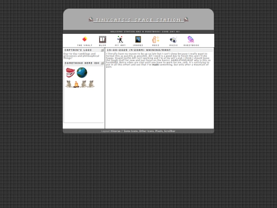 blog screenshot