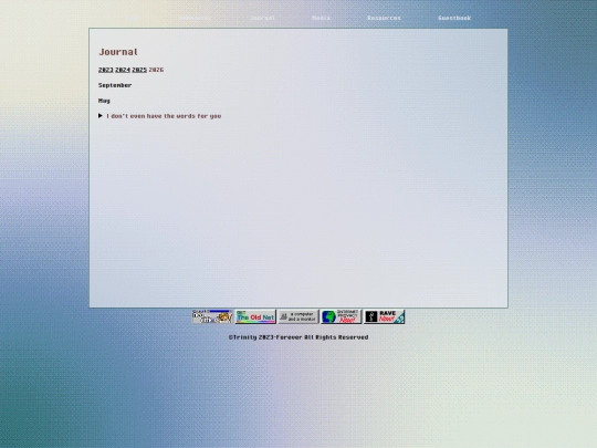 Journal screenshot