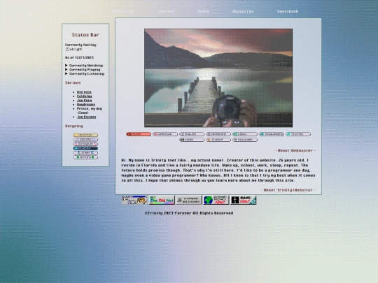 aboutme screenshot