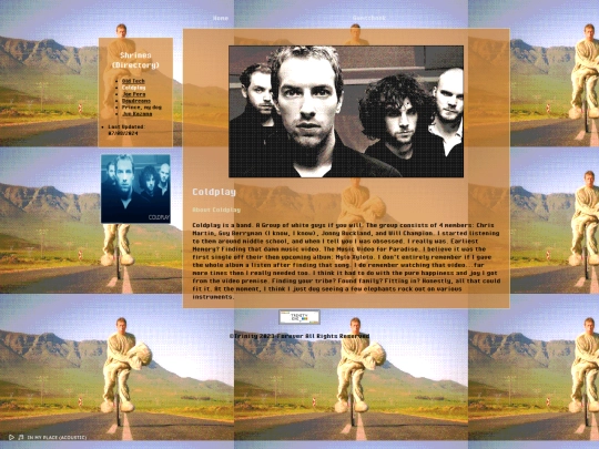 coldplay screenshot