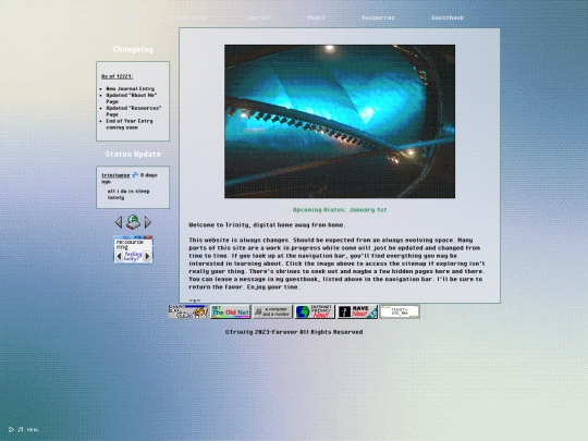 homepage screenshot