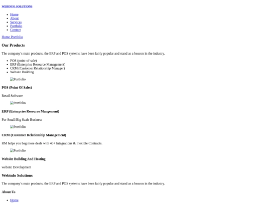 portfolio screenshot