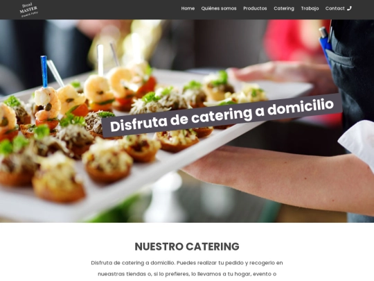 catering screenshot