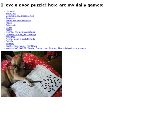 puzzles screenshot
