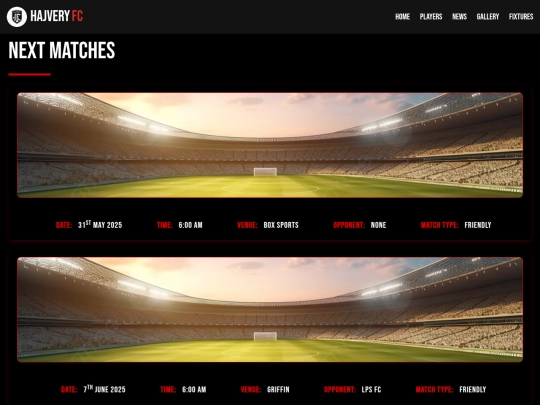 matches screenshot