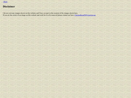 disclaimer screenshot
