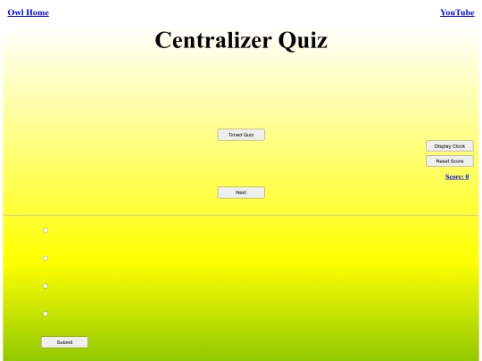 Centralizer Quiz/centralizer screenshot