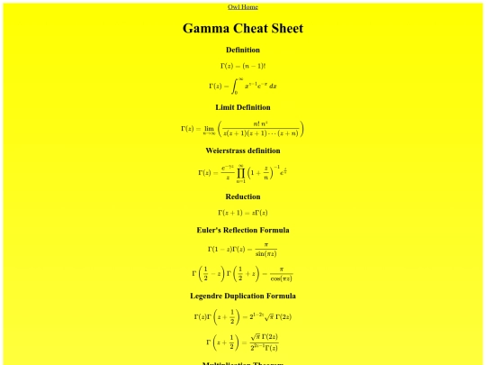 Gamma Cheat Sheet/gamma screenshot
