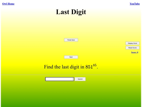 Last Digit/last screenshot