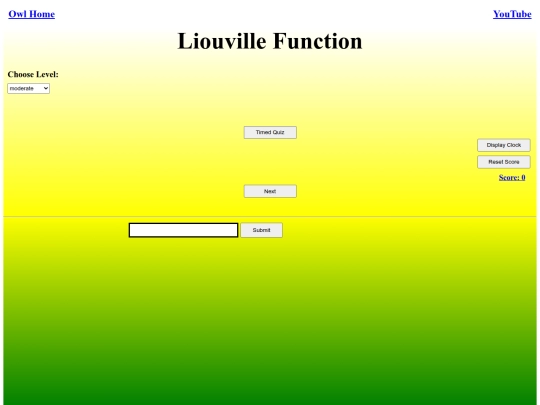 Liouville Function/liouville screenshot