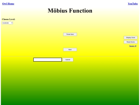 Mobius Function/mobius screenshot
