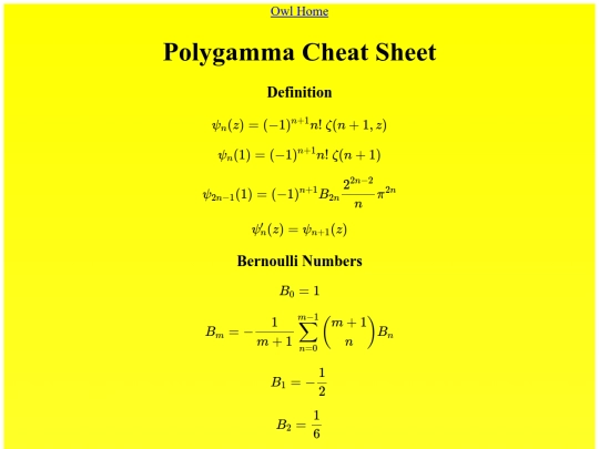 Polygamma Cheat Sheet/polygamma screenshot