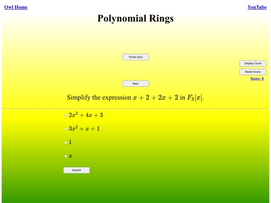 Polynomial Rings/poly screenshot