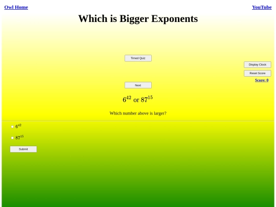 Which is Bigger Exponents/big screenshot
