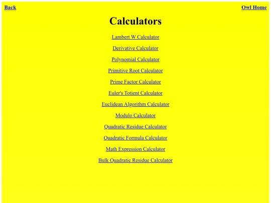 calculator screenshot
