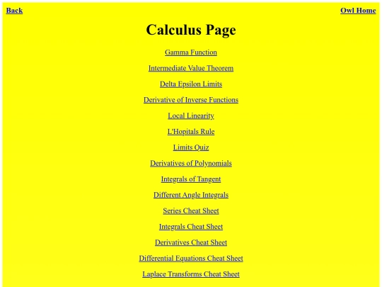calculus screenshot