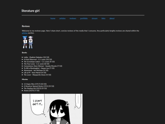 reviews screenshot