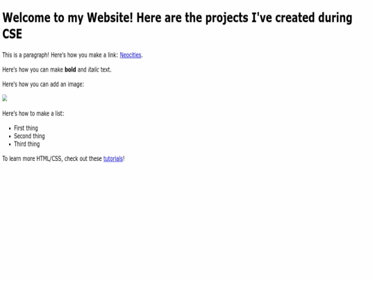 index screenshot