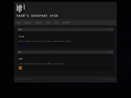 blog screenshot