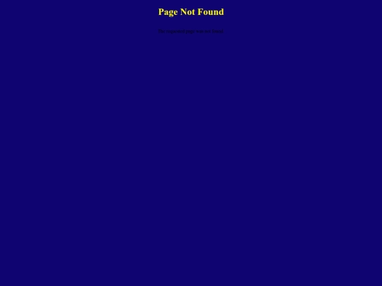 not_found screenshot