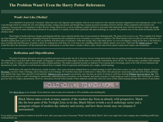blog/theTormentMatrix screenshot