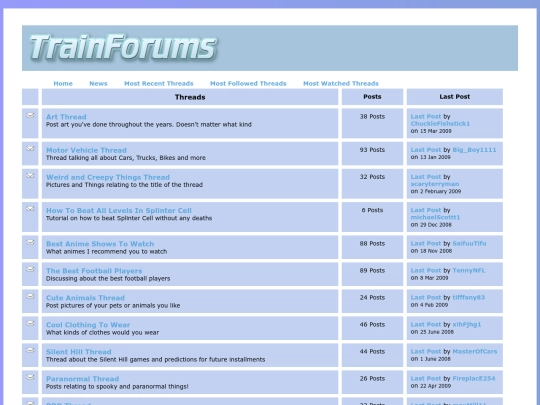 fakeforums screenshot