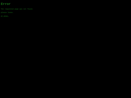 not_found screenshot