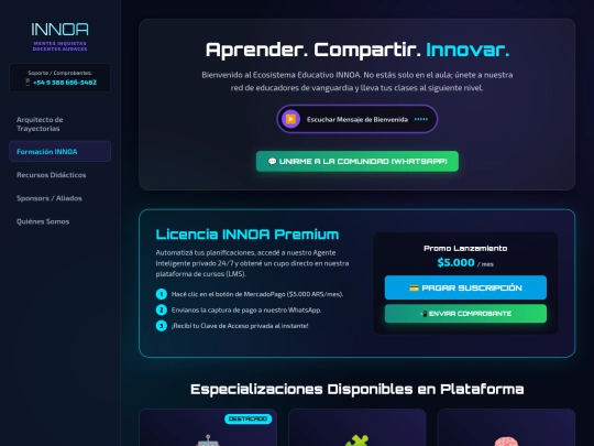 formacion screenshot