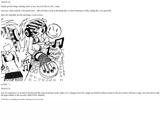 book/entries screenshot